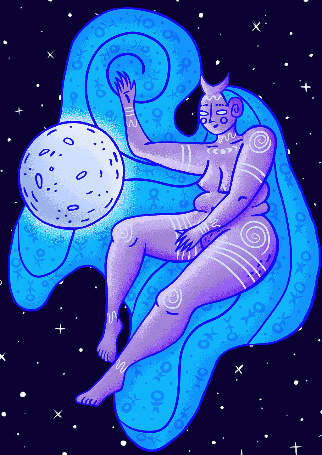 Moon Lady A3